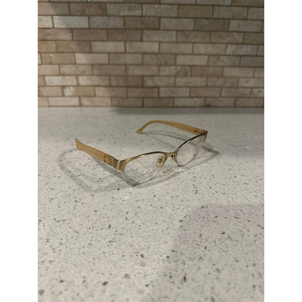 VERSACE Eyeglasses‎ VE 1222 1196 Brushed Gold 53MM